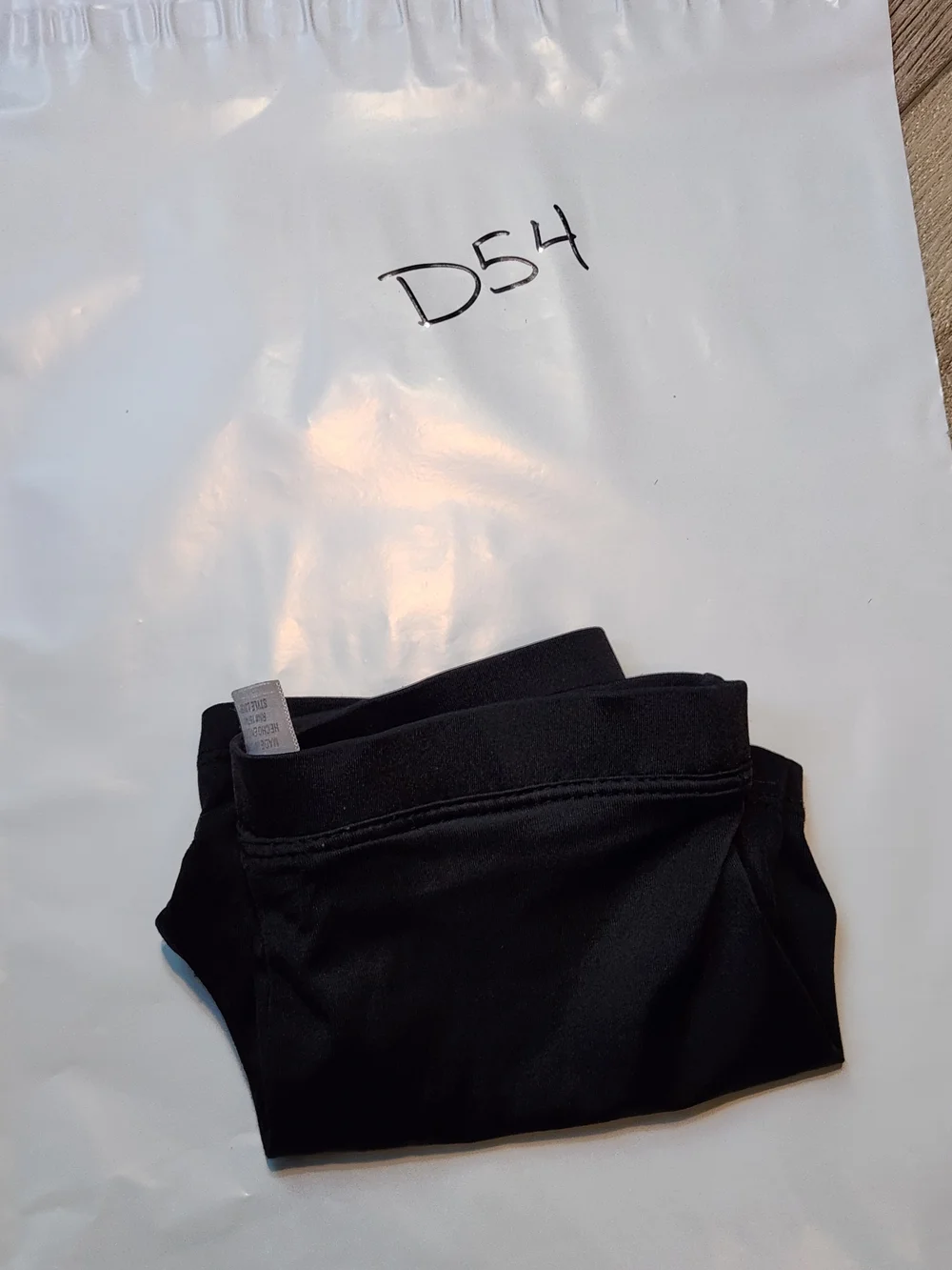Black Compression Shorts with Stretch Fabric